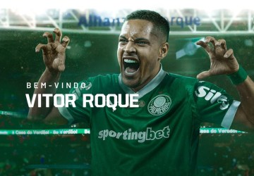 Palmeiras anuncia acerto com o atacante Vitor Roque